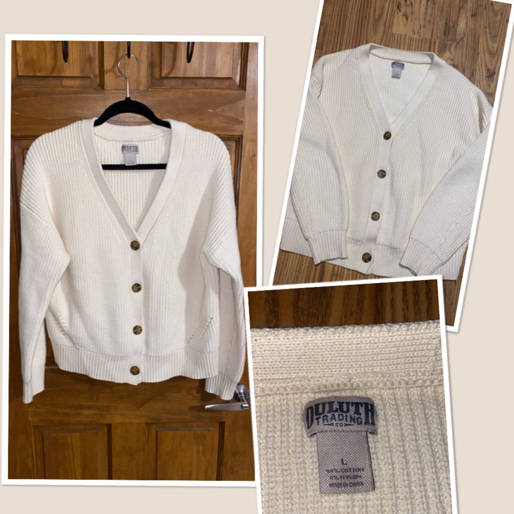 Duluth Trading Co Women's Cardigan Sweater